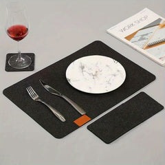Placemats Coaster Cutlery Bag Tablemat Nordic Style Table Mat