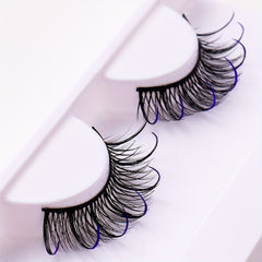Halloween False Eyelashes Thick Curly Realistic Stage Makeup