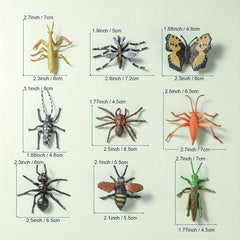 12pcs Realistic Insect Animals Model Set Educational Figurines Kids Toy