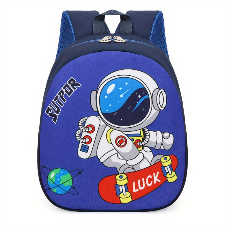 Kids' Cartoon Rabbit Dinosaur Astronaut Backpack Lightweight Breathable Bag