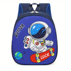 Kids' Cartoon Rabbit Dinosaur Astronaut Backpack Lightweight Breathable Bag