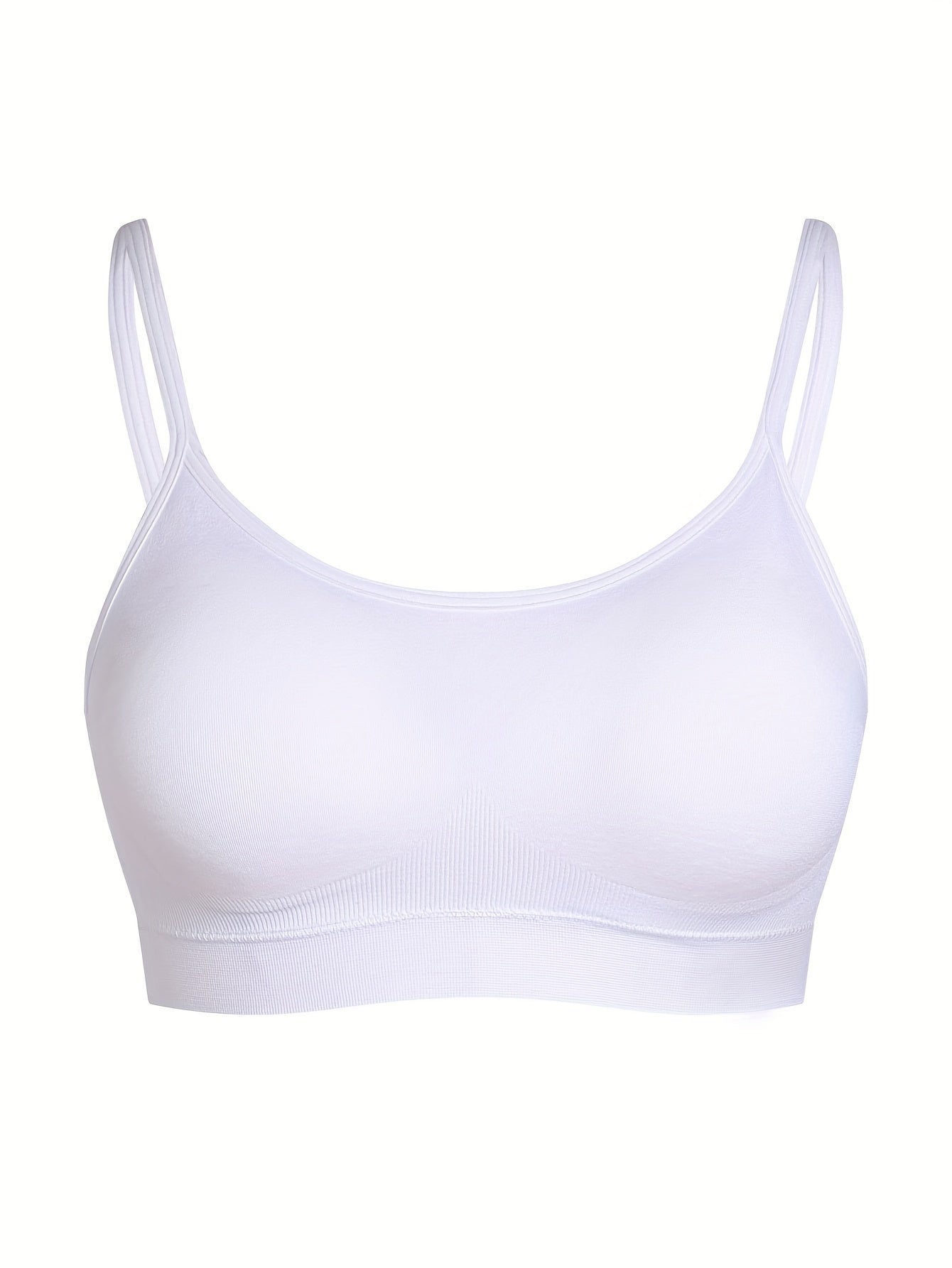 Seamless High Stretch Fitness Bra With Removable Pads
