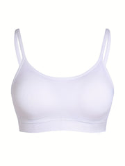 Seamless High Stretch Fitness Bra With Removable Pads