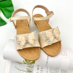 Toddler Baby Girls Rhinestone Butterfly Sandals