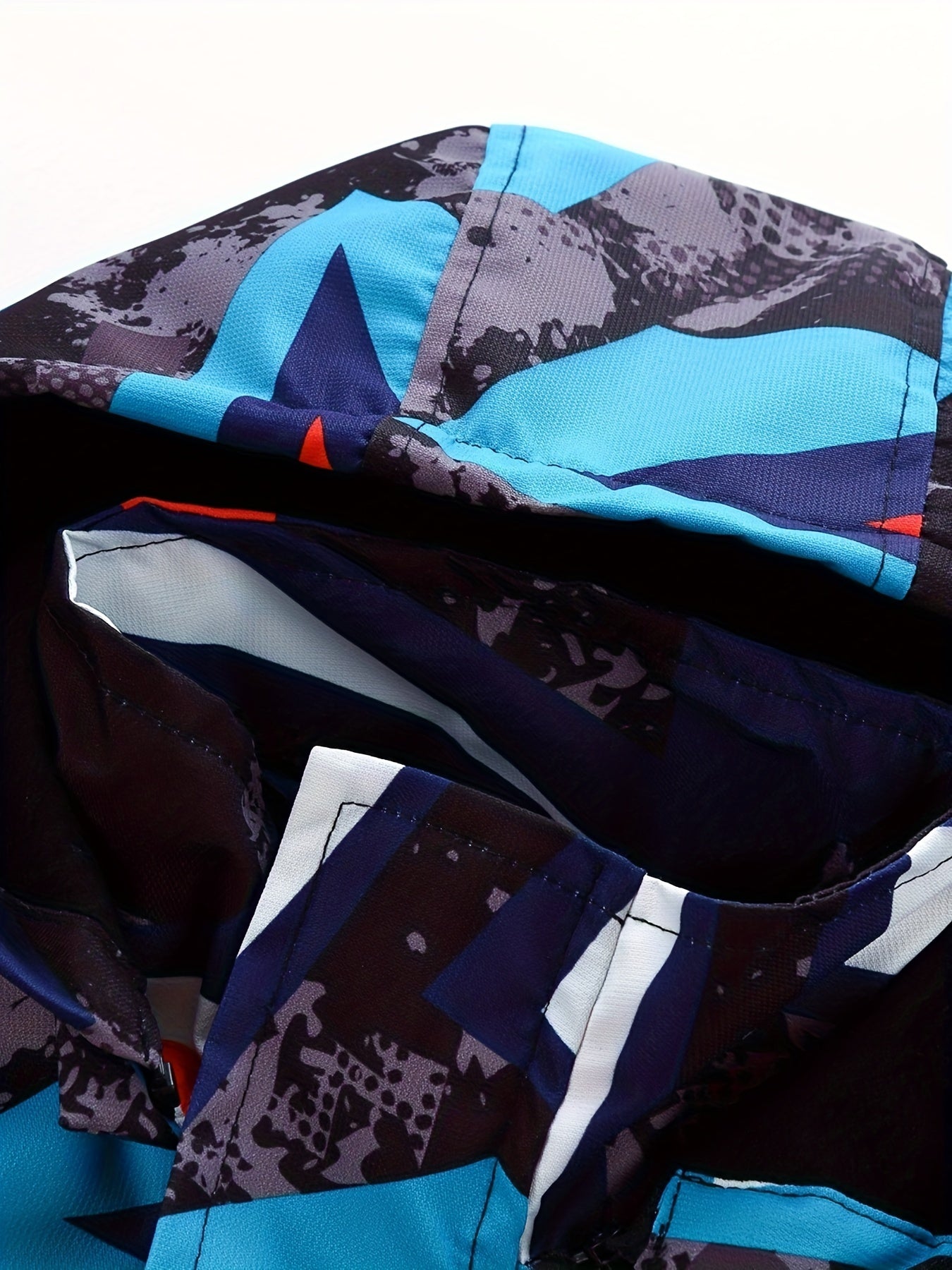 Waterproof Windproof Hooded Reflective Jacket Ski Coat