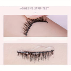40pcs Self Adhesive Lash Glue Strips For False Eyelashes Waterproof Reusable