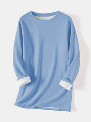Women's Winter Warm Pullover Sweatshirt