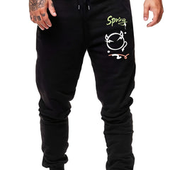 Men's Anime Print Jogger Pants Elastic Waist Sport Sweatpants