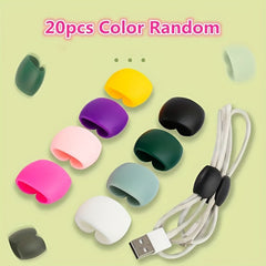 5 Pcs Wire Storage And Sorting Travel Data Cable Hub