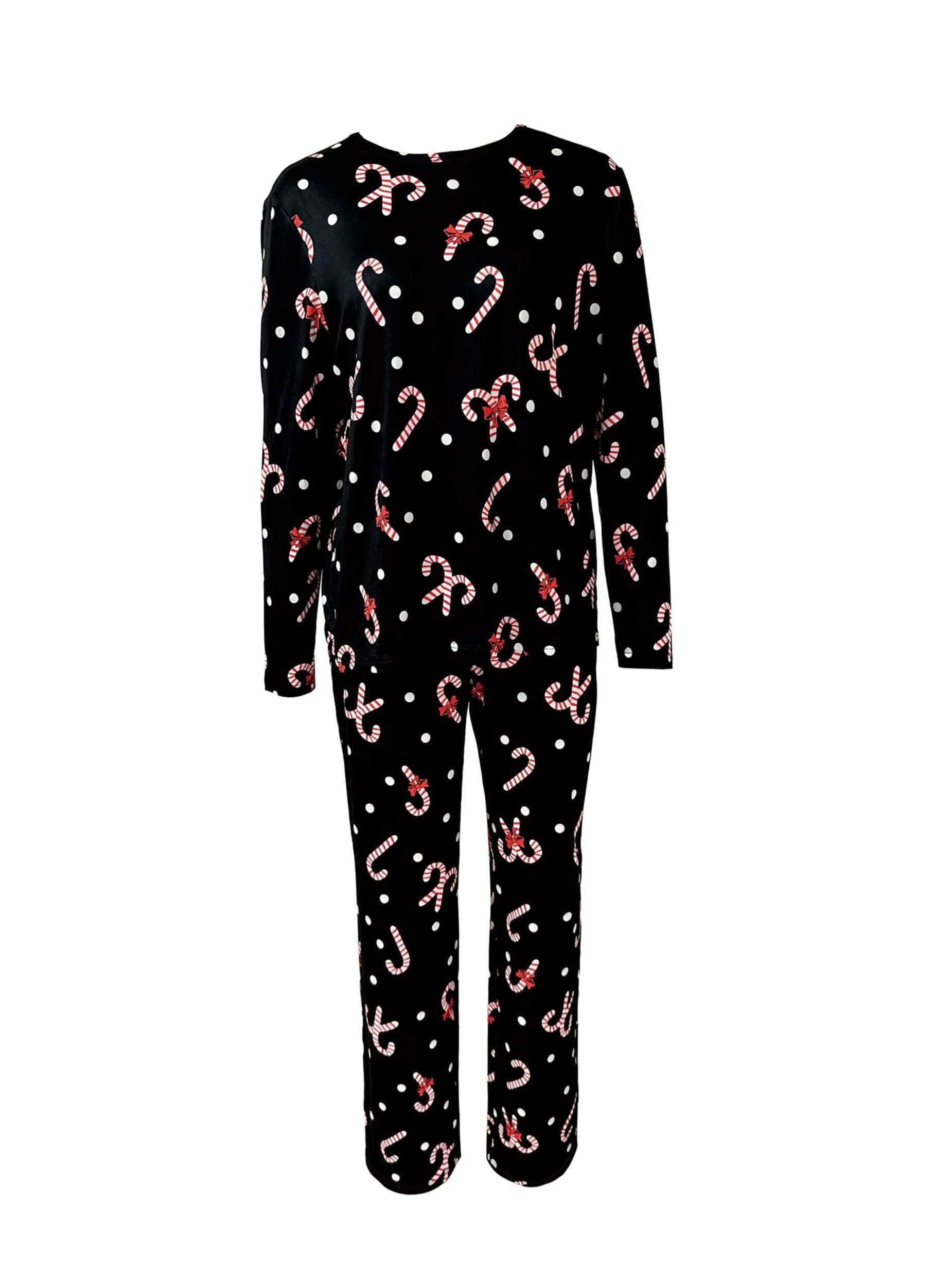 Christmas Lounge Set Long Sleeve Top & Pants Women's Loungewear
