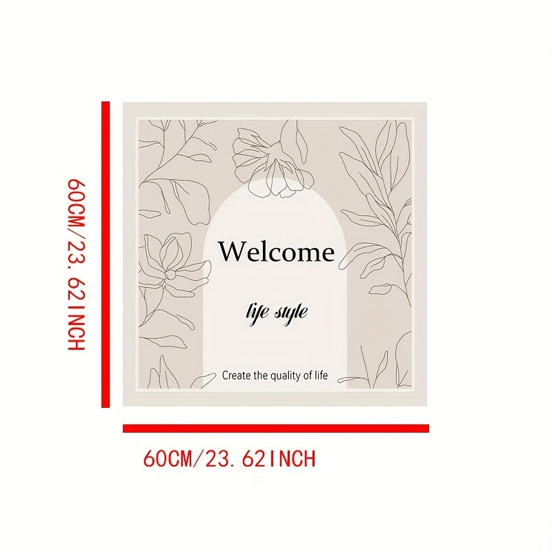 WELCOME LIFE Waterproof Laundry Room Runner Rug Non Slip Machine Washable