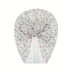 Baby Hat Soft Comfortable Cap For Toddler Kids Girls Flower Print