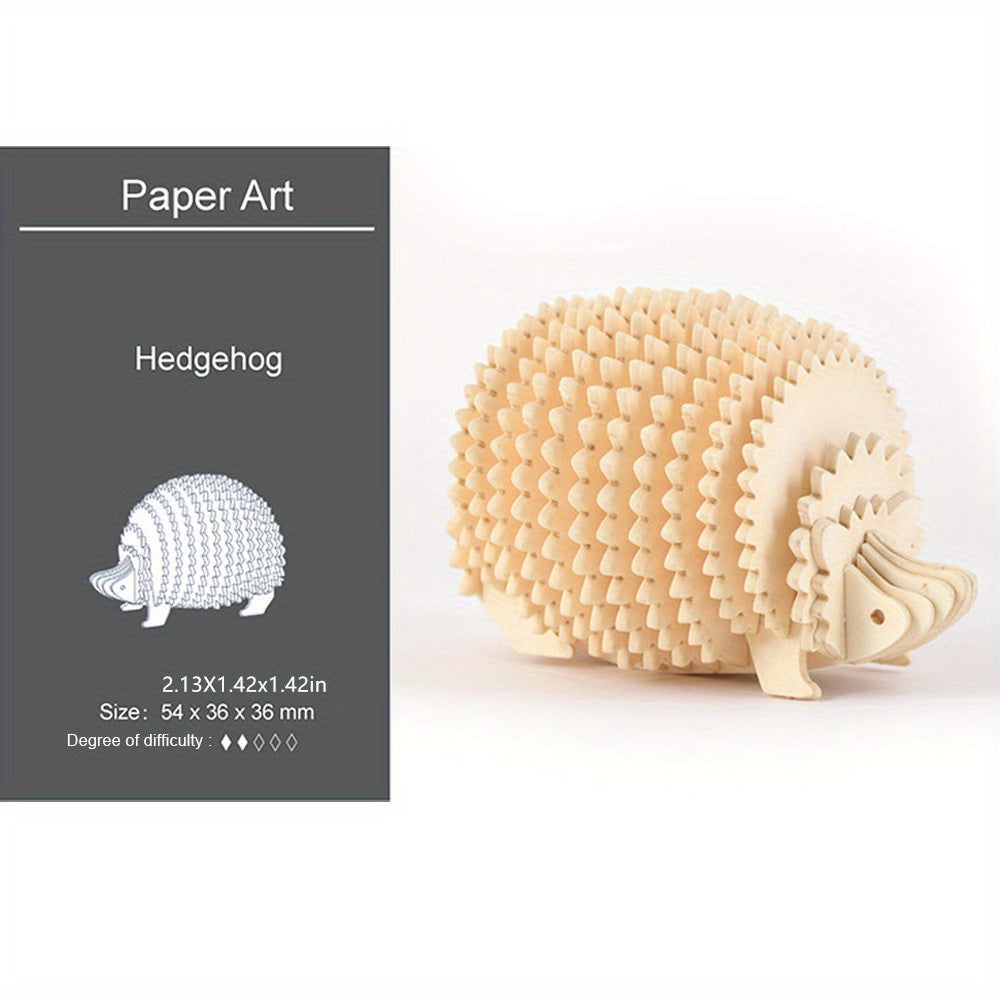 3D Animal Puzzle DIY Kit for Children - Animal Assembly Decoration