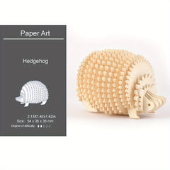 3D Animal Puzzle DIY Kit for Children - Animal Assembly Decoration