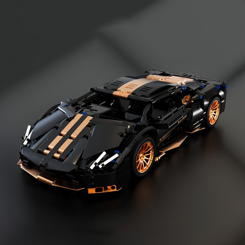 1330pcs Sports Car Edition Racing Car Building Blocks Model