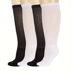 Bamboo Fibre Diabetic Calf Socks for Blood Circulation