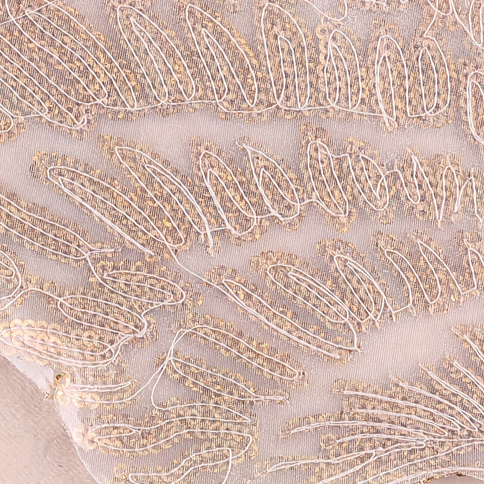 Beaded Embroidery Sequins Feather Wings Patch For Girls Clothing DIY