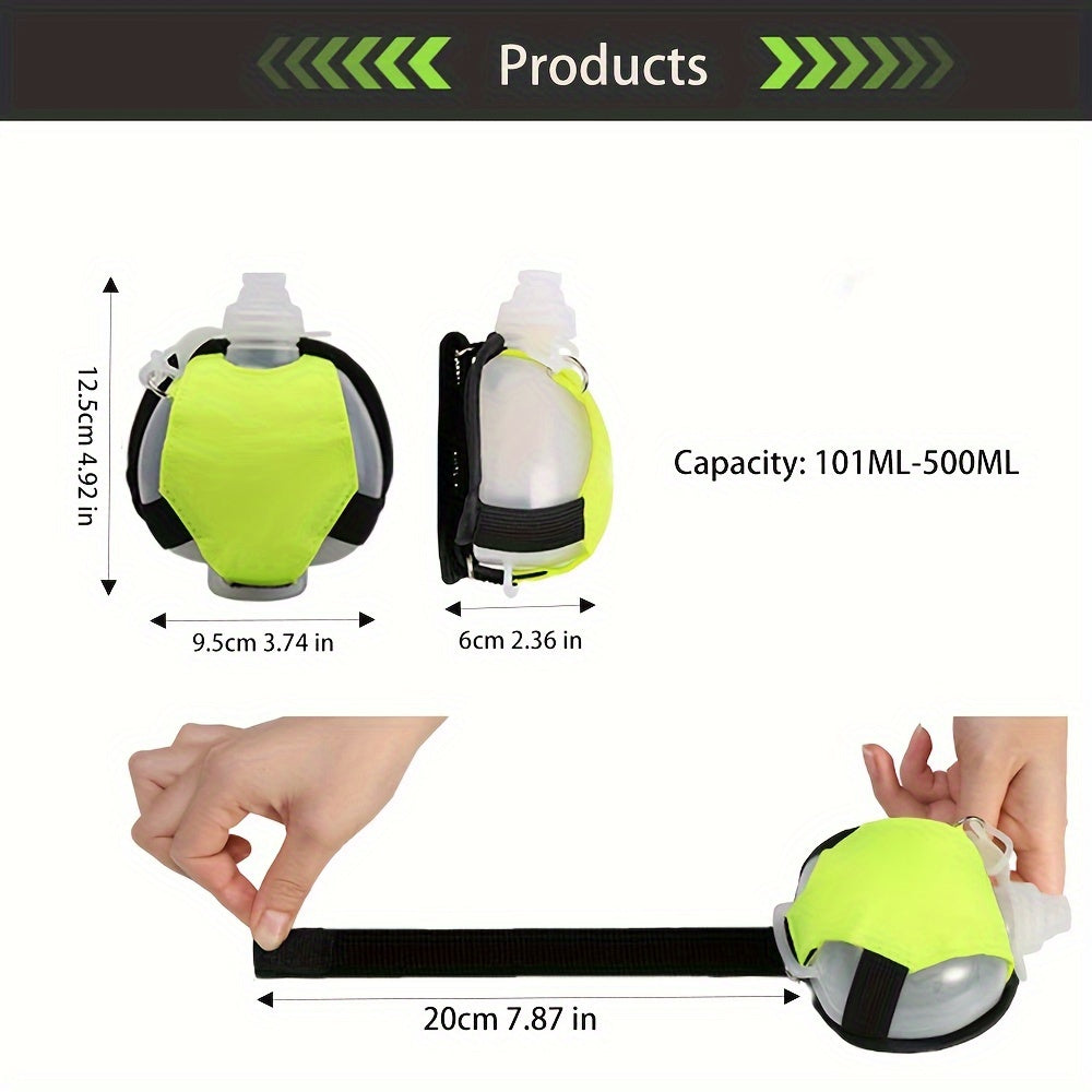 Portable Silicone Spout Water Bottle for Outdoor Sports
