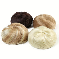 Vintage Ball Head Wig Silk Elastic Rope Curly Hair Headdress