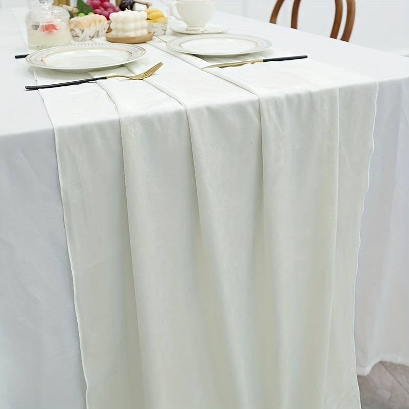 Long Velvet Table Runner 68 58 299 72 Cm Washable Cloth