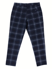 Retro Style Palid Slacks Men s Casual Slightly Stretch Pants