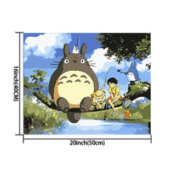 Cartoon Animals Painting By Numbers DIY Kit for Adults