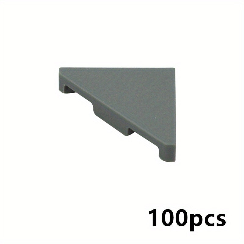 100pcs Triangle Light Board 2x2 Building Blocks Smooth Tiles