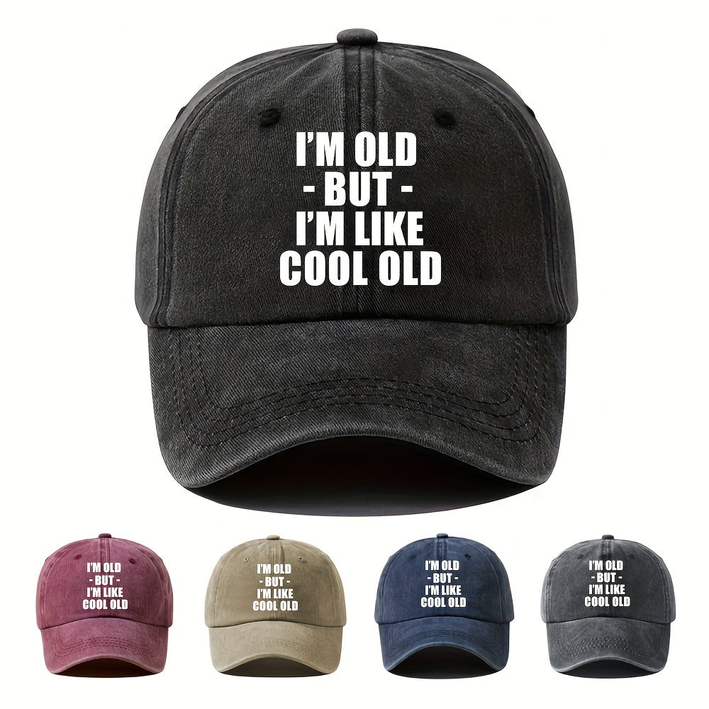 Vintage Distressed Baseball Cap Men's Sun Hat