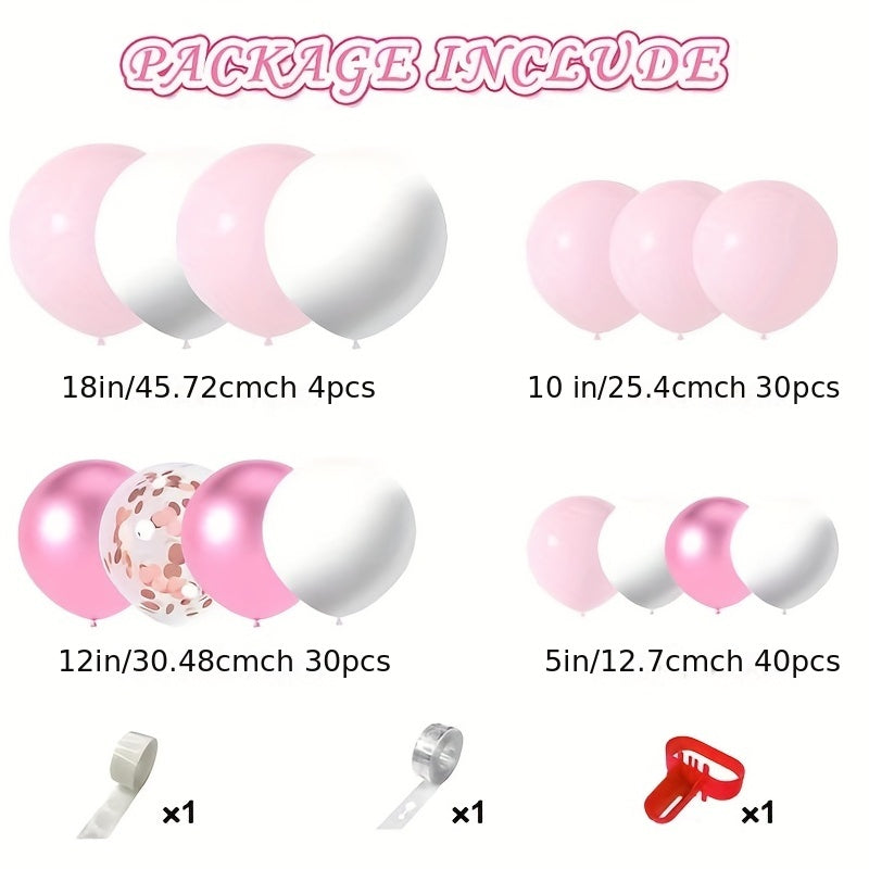 107pcs Sparkling Sequins Balloons for Parties