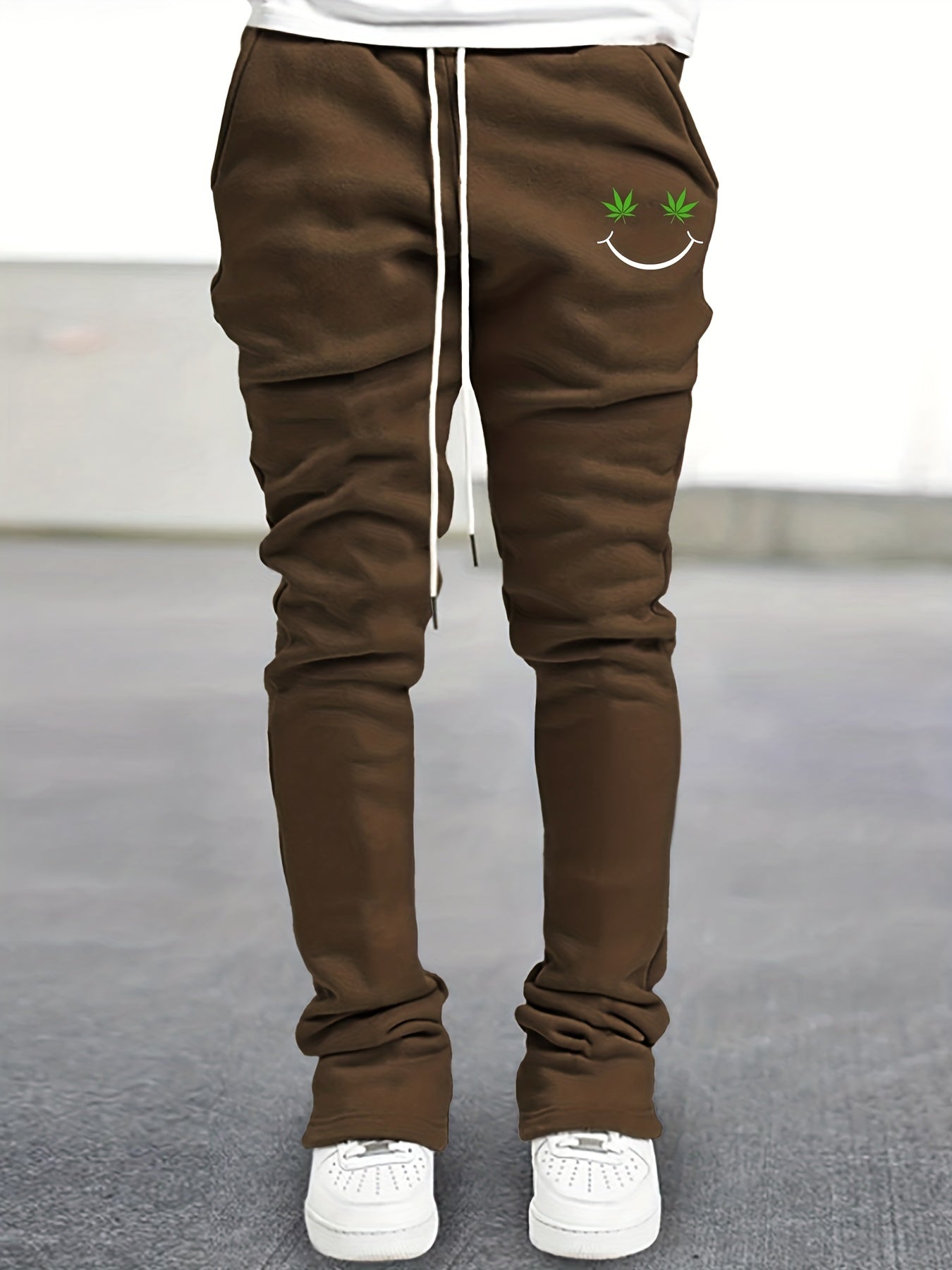Men's Funny Pattern Flare Pants