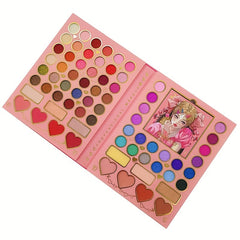 70 Color Eyeshadow Palette Matte Gloss Blush Contouring Palette