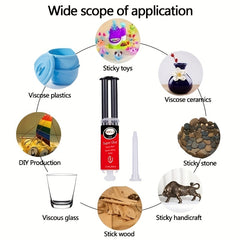 50ML AB Glue 5 Minute Epoxy Strong Adhesive Metal Ceramics Plastic