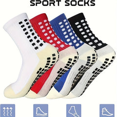 Crew Football Socks Non-slip Thickened Basketball Socks Men Women Running Sports
