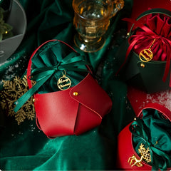 1pc Decorative Gift Bag for Christmas Birthday Wedding Props and Candy Bag