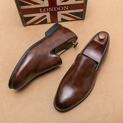 Men's Slip On Formal Shoes Non Slip Smart Casual Shoes