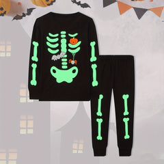 Halloween Little Kids Long Sleeve T shirt Trousers Set