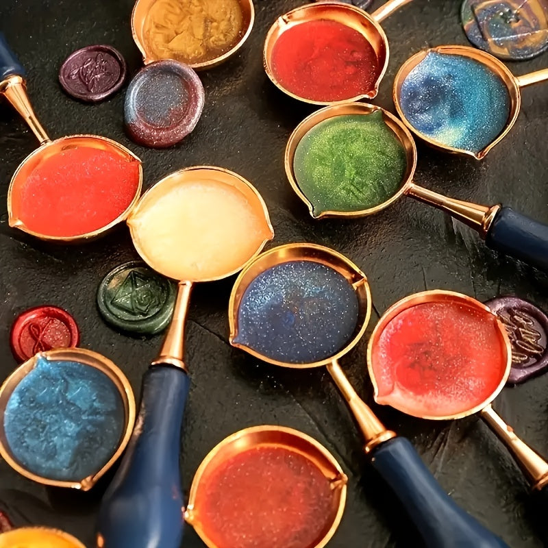 200pcs Wax Beads Seal Stamp Beads Multicolor DIY Seal