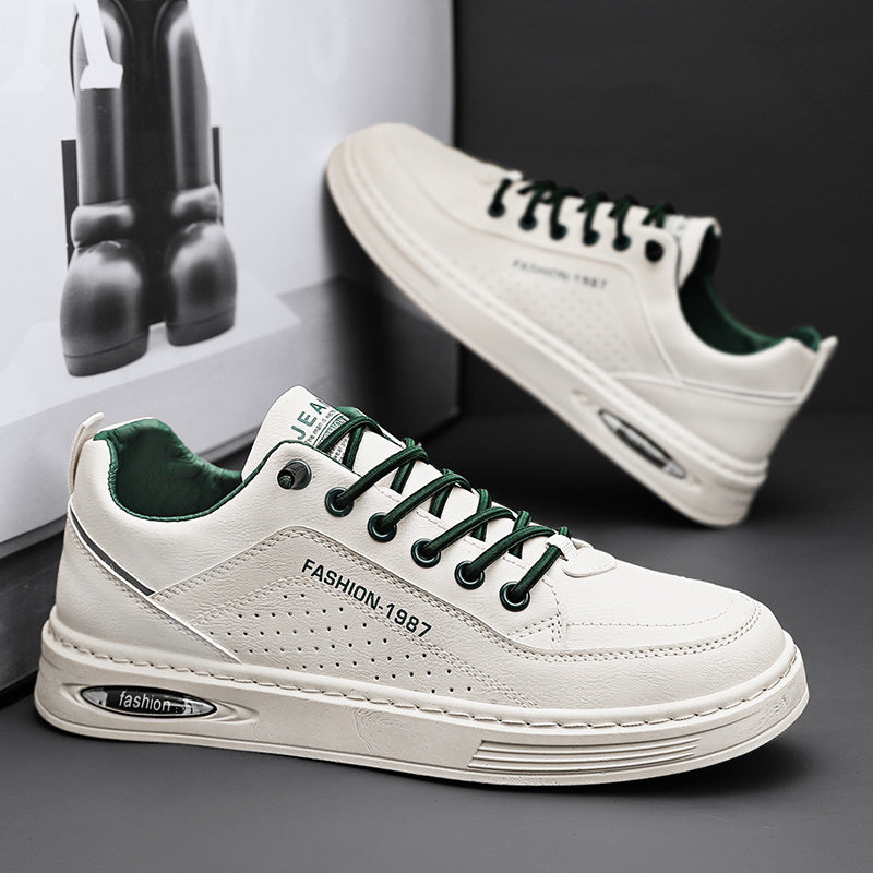 Men's Lace-up Skate Shoes with Cushioning and Traction