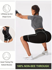 Women's Neoprene Sauna Sweat Shorts Weight Loss Body Shaper Yoga Leggings