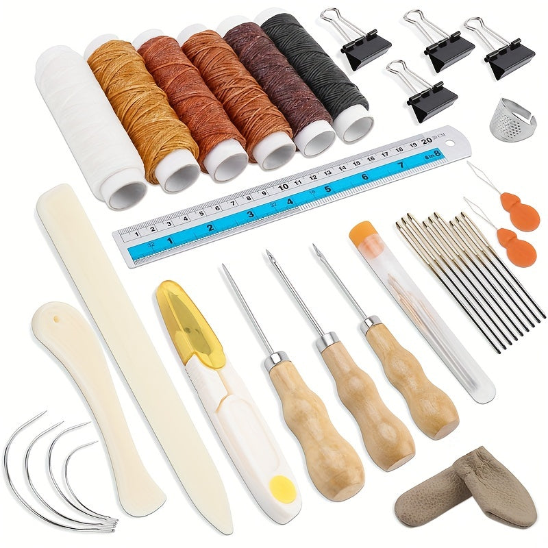 Complete Book Binding Kit for Beginners with Tools and Handbook