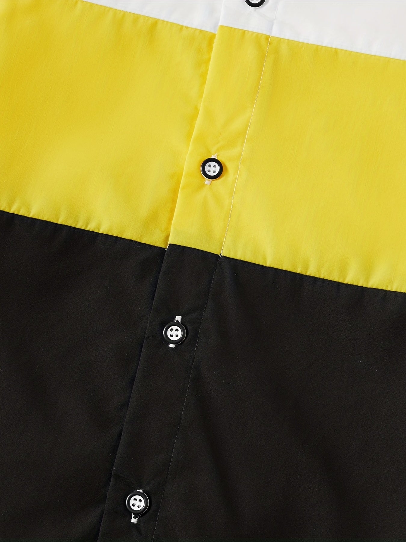 Boys Casual Lapel Shirt Short Sleeve Top for Summer