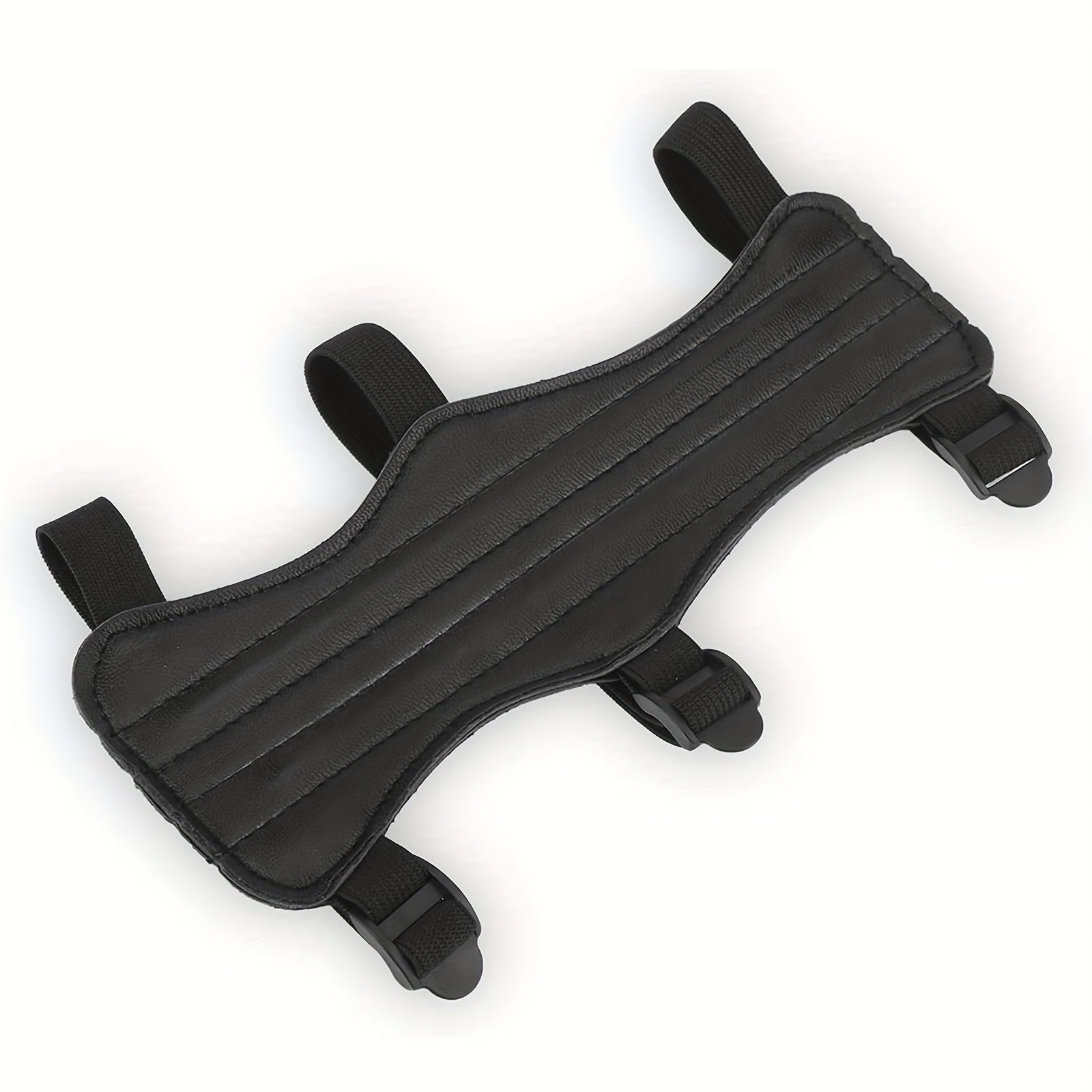 Thickened Arm Guard PU Archery Arm Strap for Traditional Bow Long Bow