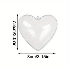 Heart Shaped Ornament Holiday Party Gift Box