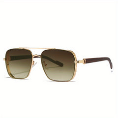 Men's Vintage Square Polarized Sunglasses UV400