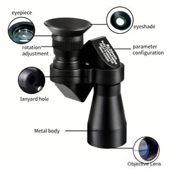 8X20 Mini Monocular Telescope Lightweight Portable for Camping Traveling