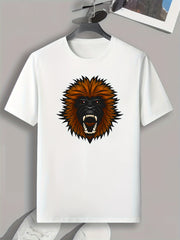 Angry Monster Graphic Tee Men's T-shirt for Summer