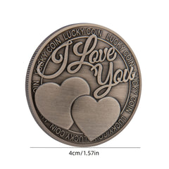Romantic Lucky Love Coin for Birthdays