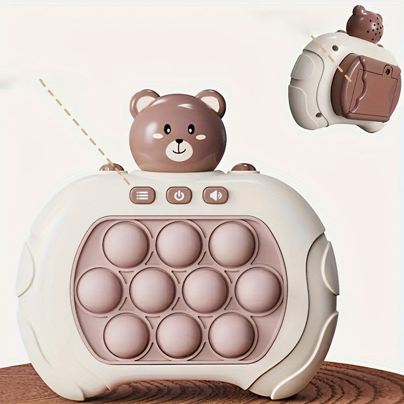 Light Up Push Play Toys Pocket Game Machines Breakthrough Puzzle Stress Reliever