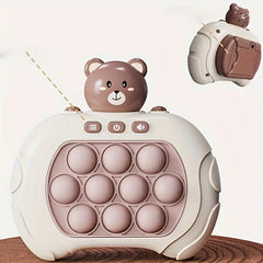 Light Up Push Play Toys Pocket Game Machines Breakthrough Puzzle Stress Reliever