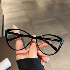 Light Blocking Glasses Clear Lens Glasses for Women